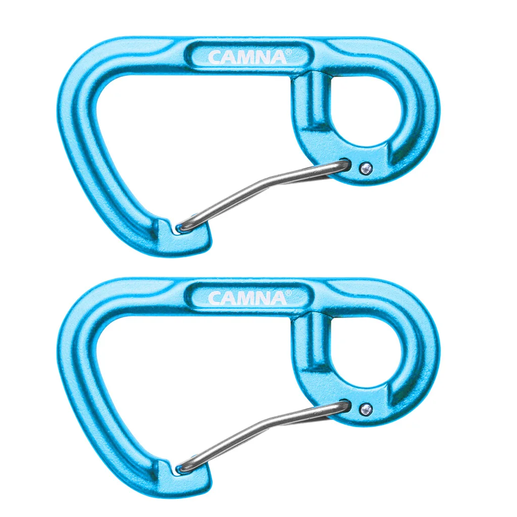MagiDeal Lightweight Carabiners Hook Eyehole Spring Backpack Clasps Keychain Carabiner Clip Keychain Hook 
