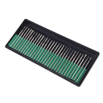 Buy 50 Sets/lot 30PCS/set Drill Bits Acrylic Nails Kits Drill Set Shank 3/32