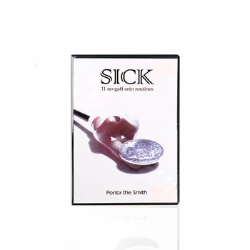 

Free shipping SICK by P. The Smith Teaching & 6 Coins Set magic tricks products toys