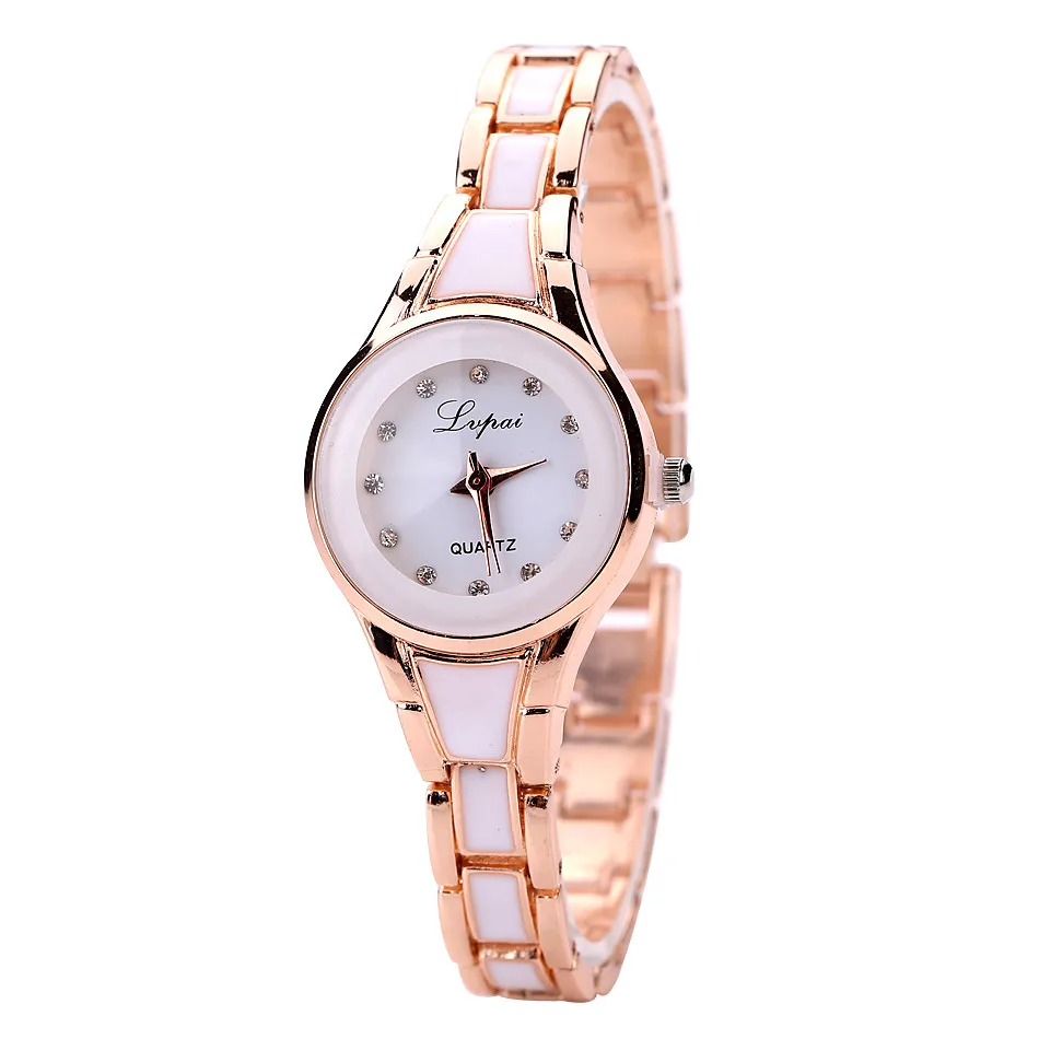 LVPAI, модные женские часы, очаровательный маленький циферблат, бриллиантовый браслет, часы, ремешок из нержавеющей стали, Прямая поставка, Reloj de dama Wd3