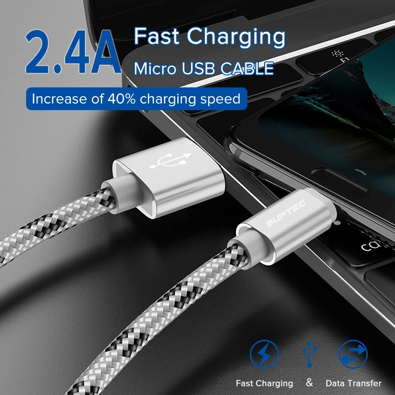 EECPT Micro USB кабель Быстрая зарядка Microusb кабель зарядного устройства для samsung S7 S6 Xiaomi Redmi 4 Note 5 Android мобильный телефон провод шнур