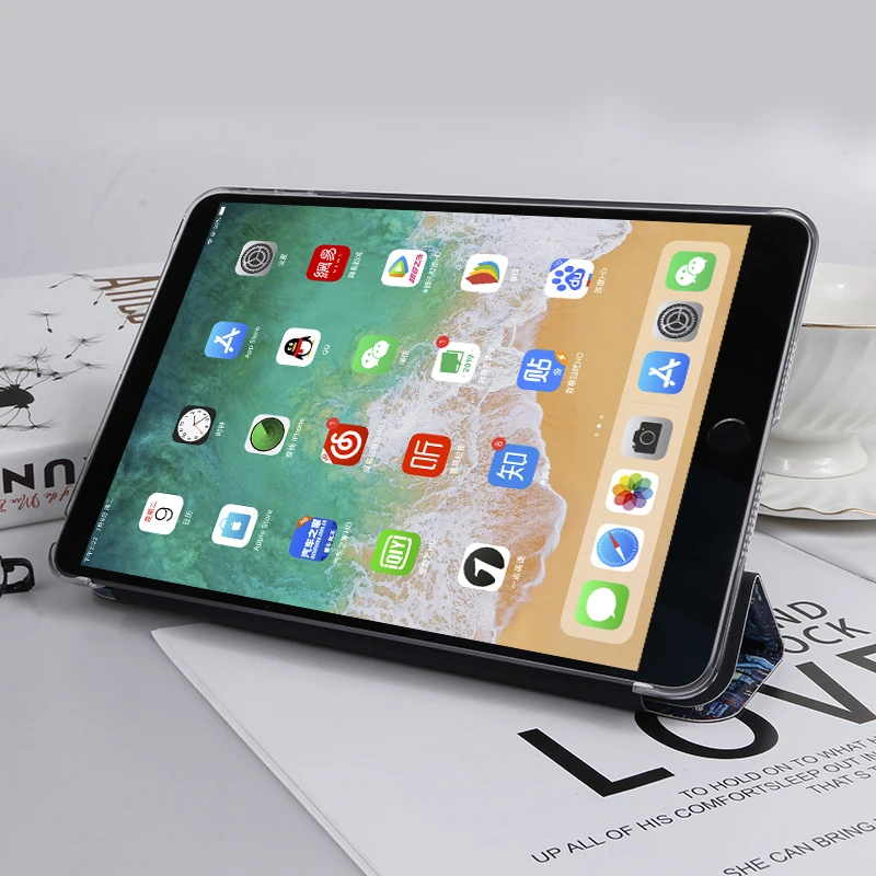 Чехол для Apple iPad Mini 1 2 3 4 5 флип-чехол для iPad Air 1 2 3 A1893 A1954 A1474 A1475 A1476 iPad Pro 9,7 10,5 11 Smart Cover