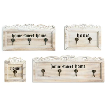 

Creative Hook American Country Retro Nostalgic Carved Wooden Hooks Shop Wall Hanging Decoration Coat Hooks Hanger Housekeeper