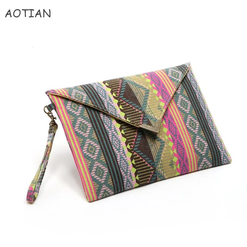 

2018 New Wallet Women Envelope Clutch Handbag Purse Tote Ladies Bag Clip Geometric Wallet carteira Female dames portemonnee