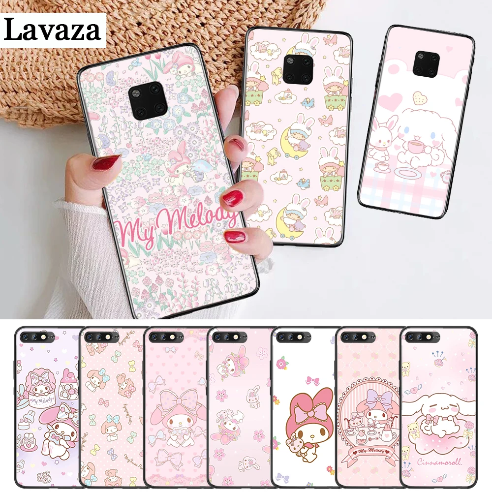

Lavaza My Melody Coque Silicone Case for Huawei Mate 10 Pro 20 Lite Nova 2i 3 3i 4 Y5 2017 Y6 2018 Y7 Prime Y9