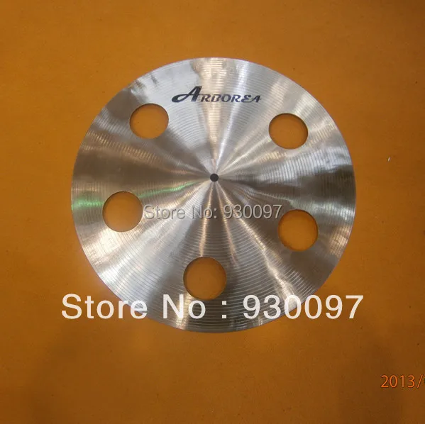 

100% handmade hole cymbal,professional B20 Dragon 16"effect cymbal