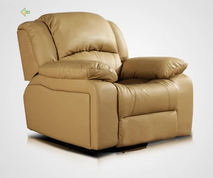 Antique European Creative cow real genuine leather chair single living room sofa chairs swivel chair functional chair recliner Antique European Creative cow real genuine leather chair single living room sofa chairs swivel chair functional chair recliner