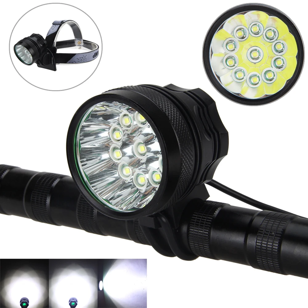 28000Lumen 11X XM L T6 LED front Bicycle Bike Light Lamps Headlight