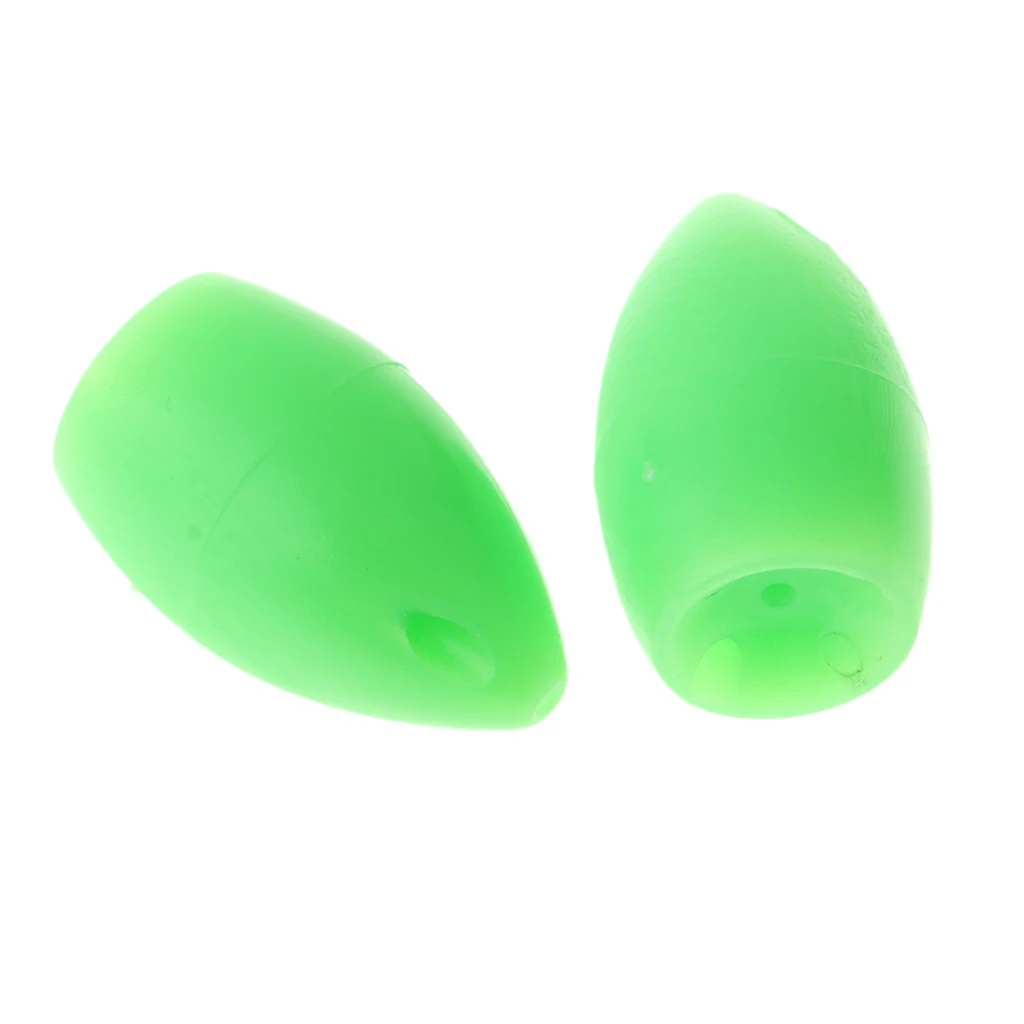 2 Pieces Floating Sbirolino Spirolino Bombarda  4.3g Trout Pose Floats Green with Swivels fishing Float fishing Tool accessories