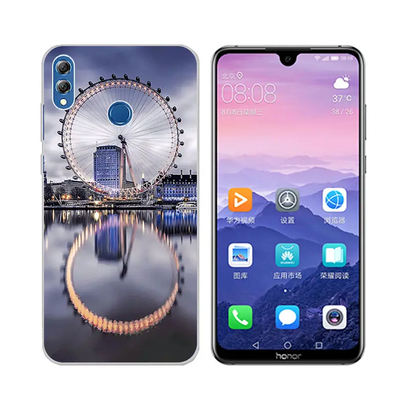 Arvin Soft TPU Case for Huawei Honor 8X Clear Silicone for Huawei Honor 5X 6X V8 8 4X 4A 5C Fundas for Honor 8X Max Protector  (2)