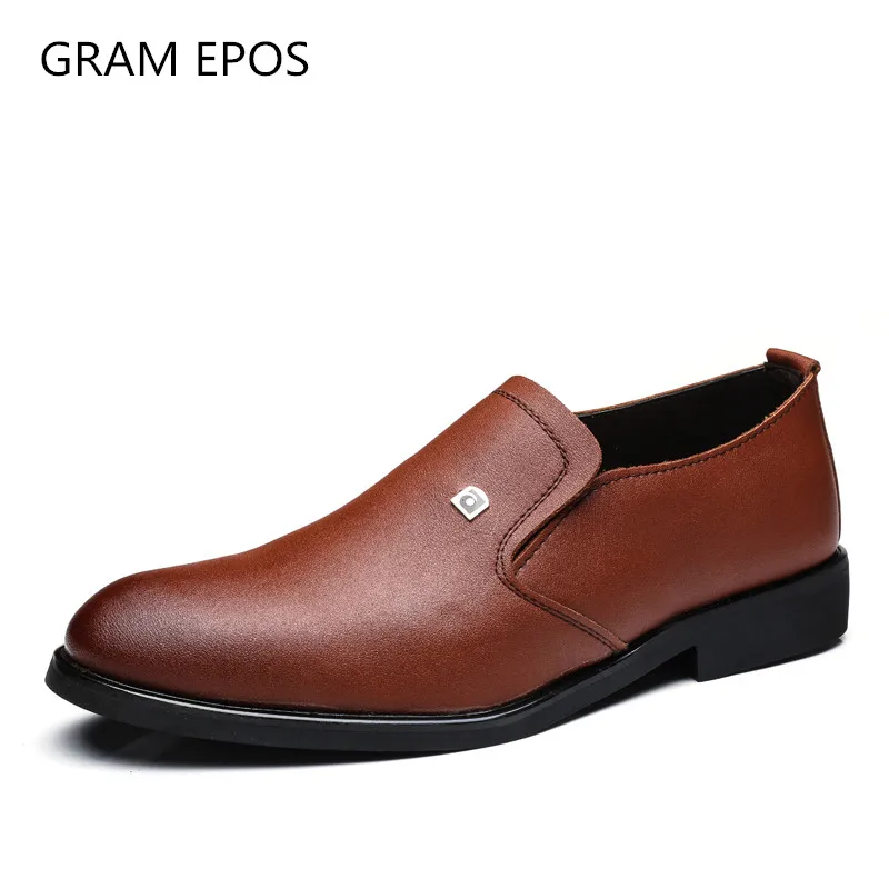 

GRAM EPOS New Spring Fashion Oxford Business Men Shoes High Quality Soft Casual Men Shoes Male autumn Leather Trendy footwear