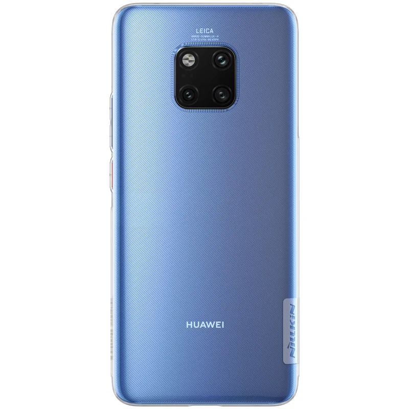 Чехол Nillkin для Huawei Mate 20 Pro, прозрачный силиконовый мягкий ТПУ чехол для Huawei Mate 20 Pro Mate20, чехол - Цвет: Transparent