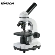 KKmoon 640X увеличительный микроскоп 640 раз увеличительное стекло светодиодный лупа для инспекции коллекции научный эксперимент с подставкой