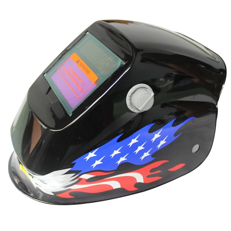 

Hot sale 2018 New Pro Solar Welder Mask Auto-Darkening Welding Helmet Square Eagle