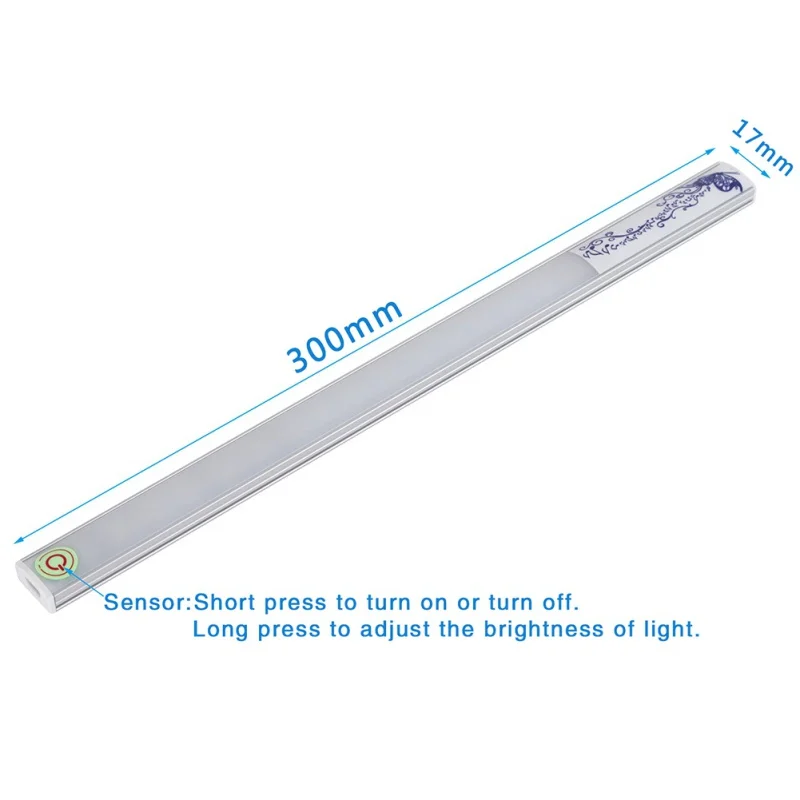 

Portable LED Stepless Dimmer Touch Control Night Light USB Rechargeable Unlimited Dimmable Wall Lamp