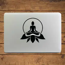 Сидящий Будда на Лотос Агора наклейка для ноутбука наклейка для MacBook Air/Pro/retina 1" 12" 1" 15" Дзен тема Mac наклейка для ноутбука