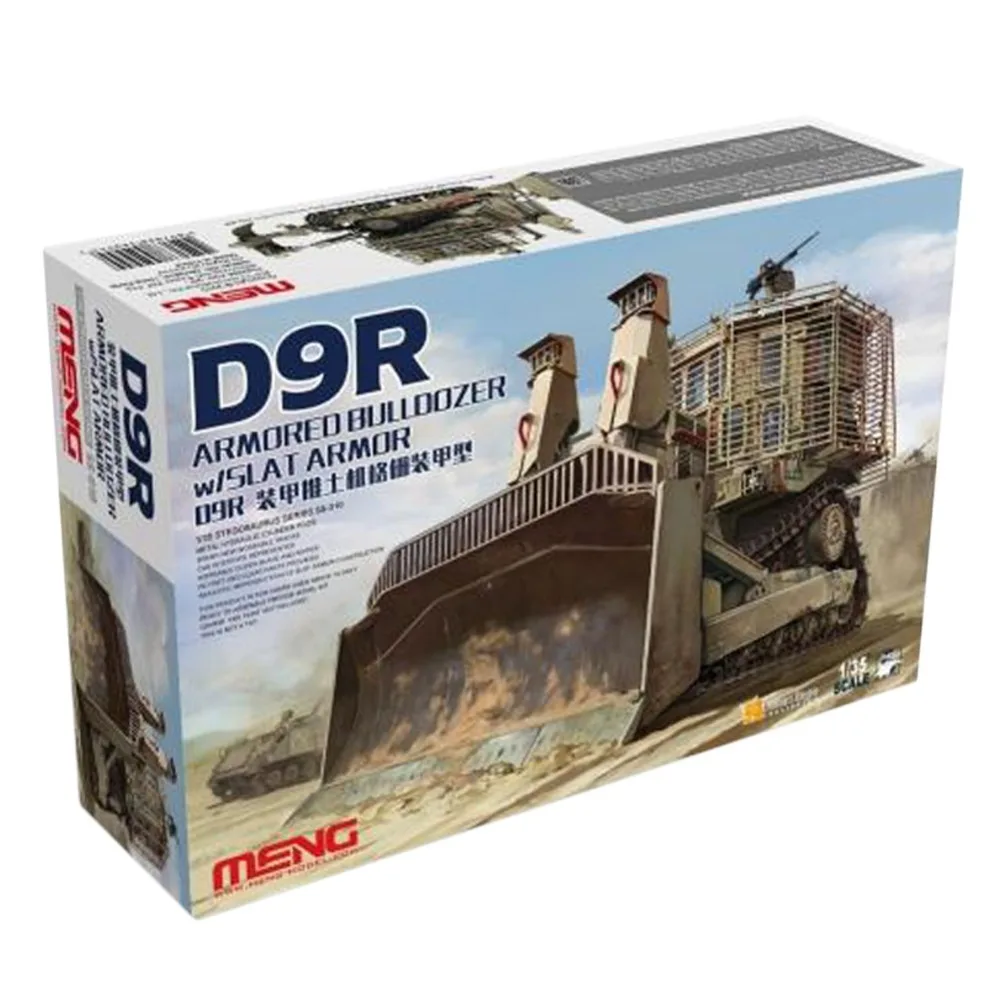 

OHS Meng SS010 1/35 D9R Armored Bulldozer w/Slat Armor Scale Tank Assembly Model Building Kits oh