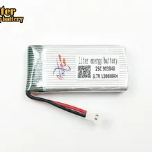 Новая версия 5 шт. 3,7 в 1300 мАч 903048 LiPo Батарея для X5SW X5SC X5 X5C Аккумулятор для беспилотника 3,7 V 1300 mAh Lipo 25c