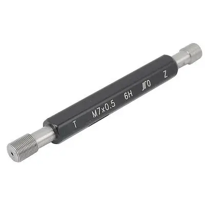 

M7 x 0.5 6H Steel Pipe Thread Plug Gage Go/No Go Gauge Gaging Tool