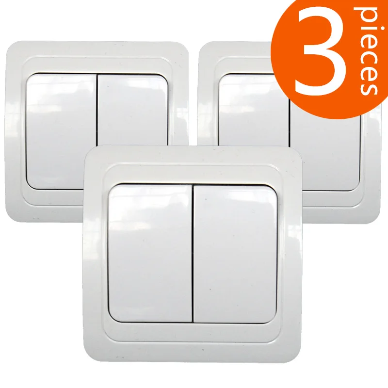3Pieces The European standard high quality double open and single