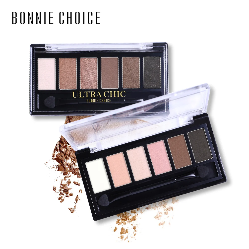 BONNIE CHOICE тени для век Палитра набор кистей матовые пигмент с макияж основа