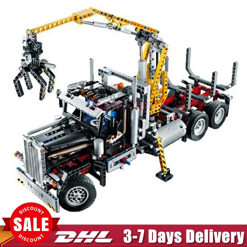 

In Stock Lepin 20059 1338Pcs Technic Mechanical Series The Truck Set Children Building Blocks Bricks Toys Model Legoings 9397