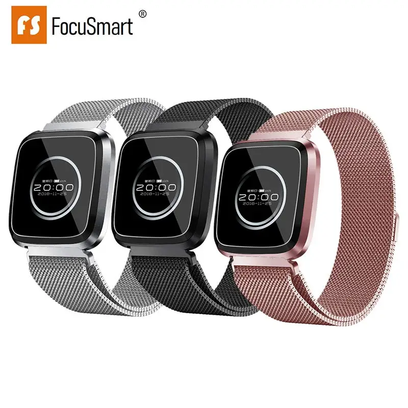 

FocuSmart 2019 NEW L18 Smart Watch Fitness Tracker Blood Pressure Heart Rate Monitor Watch Smart Bracelet For IOS/Andriod