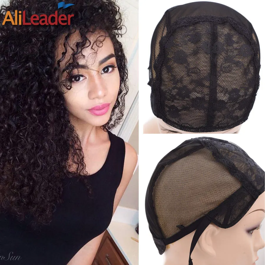 Alileader Best Wig Caps With Adjustable Straps Small Wig Net Cap
