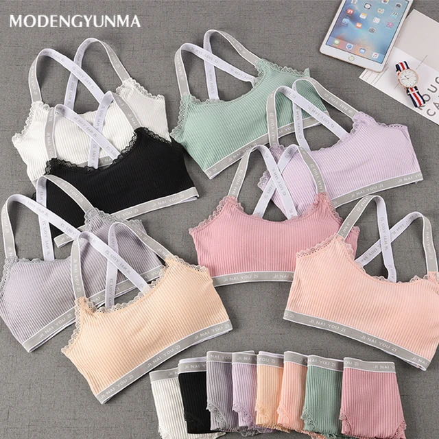 Cotton Maternity Bra + Panty Set Nursing Bras For Feeding Pregnant Women  Sports Pregnancy Breastfeeding Nursing Bra Underwear - Maternity Clothing  Sets - AliExpress