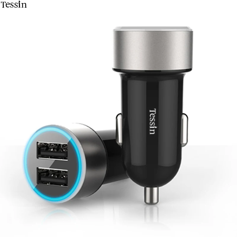 

Dual USB Car Charger 24W 4.8A Fast Charging For iPhone 5 5S 6 6S 7 Plus Ipad 3 4 Samsung Huawei Nexus ZTE Lenovo PSP DV Adapter