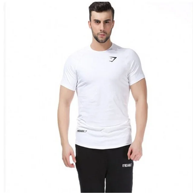 Gymshark Katoen T Shirt Mannen Body Building Stringer Merk Kleding