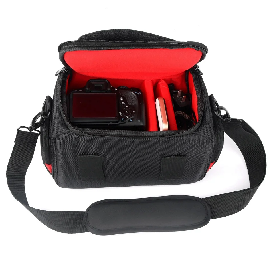 2018 DSLR Camera Bag Photo Bag For Olympus EM10 E M10 Mark ii iii E M5 ii Panasonic Lumix GX80