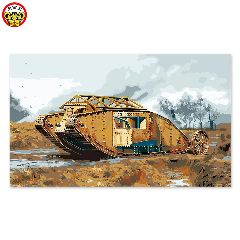 painting by numbers art paint by number color fill color handmade gift