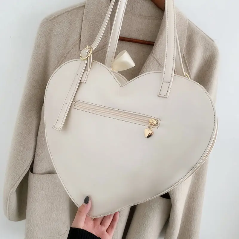 Beste Vrouwen Merk Tas Grote Capaciteit Rode Handtassen Designer Luxe Handtas 2019 Nieuwe Vrouwen Tas Leuke Roze Lederen Grote Schoudertas tassen