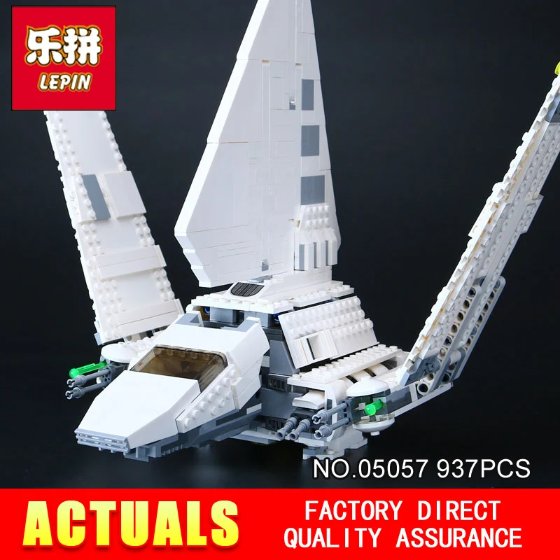 LEPIN 05057 937Pcs STAR Stunning SelfLocking Shuttle Tydirium Building Blocks Bricks Assembled Toy Compatible with 75094 WARS LEPIN 05057 937Pcs STAR Stunning SelfLocking Shuttle Tydirium Building Blocks Bricks Assembled Toy Compatible with 75094 WARS