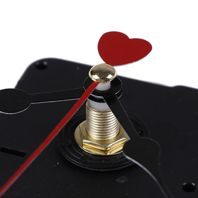 Красное сердце Руки DIY кварцевые настенные часы с механическим ходом Ремонт частей дропшиппинг