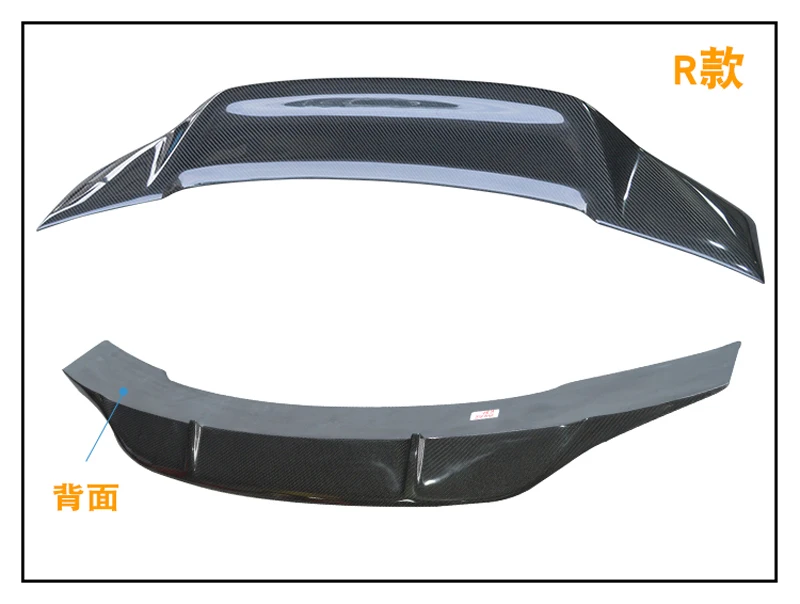 For Audi A4 B8 B8.5 Car Decoration High Quality Carbon Fiber Rear Trunk Spoiler 2009- 2012 R Style