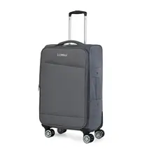 Jaslen модель Helsinki Средний чемодан путешествия 4 колеса двойной полиэстер 3 цвета 101060