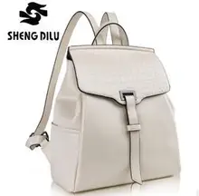 High Quality Genuine Leather Bags Women’s Multifunctional Travel Backpack Fashion Preppy Style Crocodile Pattern Backpacks