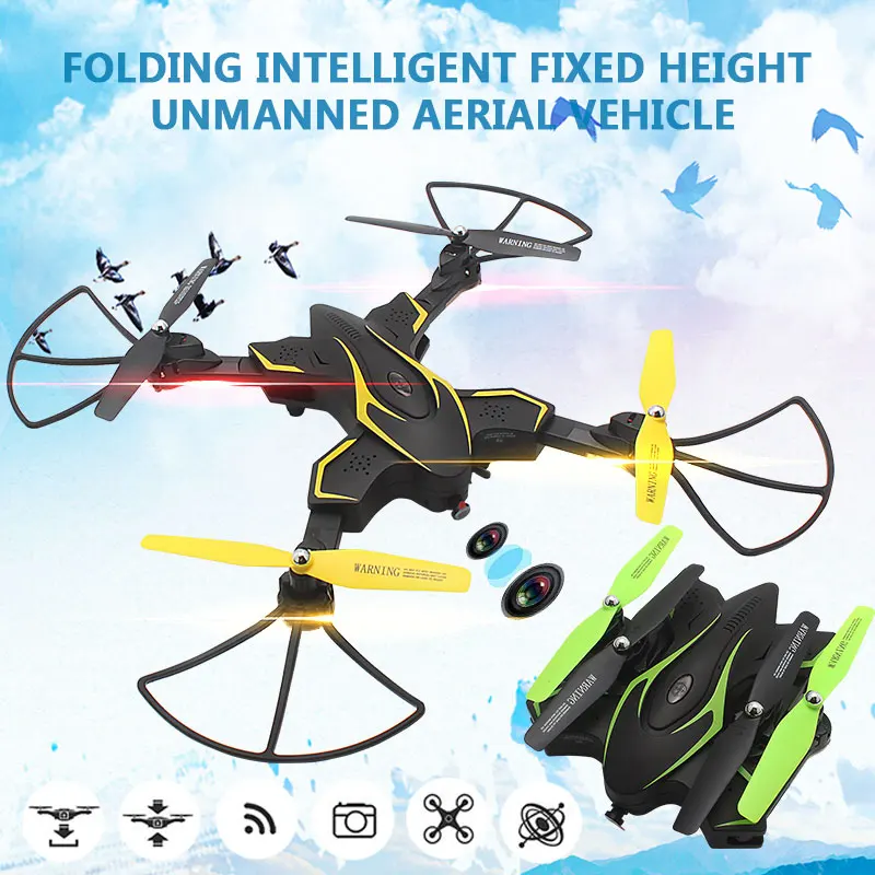 

Aircraft Drone Quadcopter FPV Optical Flow HD Camera Visual Sensor 360degree Rolling Selfie Headless Mode Premium Foldable