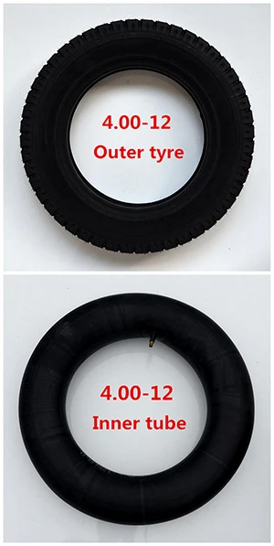Both outer FEELCOOL утолщение износостойкая 4,00-12 шина внутренняя трубка электрический ремень для входа в мотоцикл рождения шина для трехколесного велосипеда 079 - Цвет: Both outer