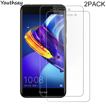 

2PCS Glass Huawei Honor 6C Pro Screen Protector Tempered Glass For Honor 6C Pro Protective Glass For Huawei Honor V9 Play Film