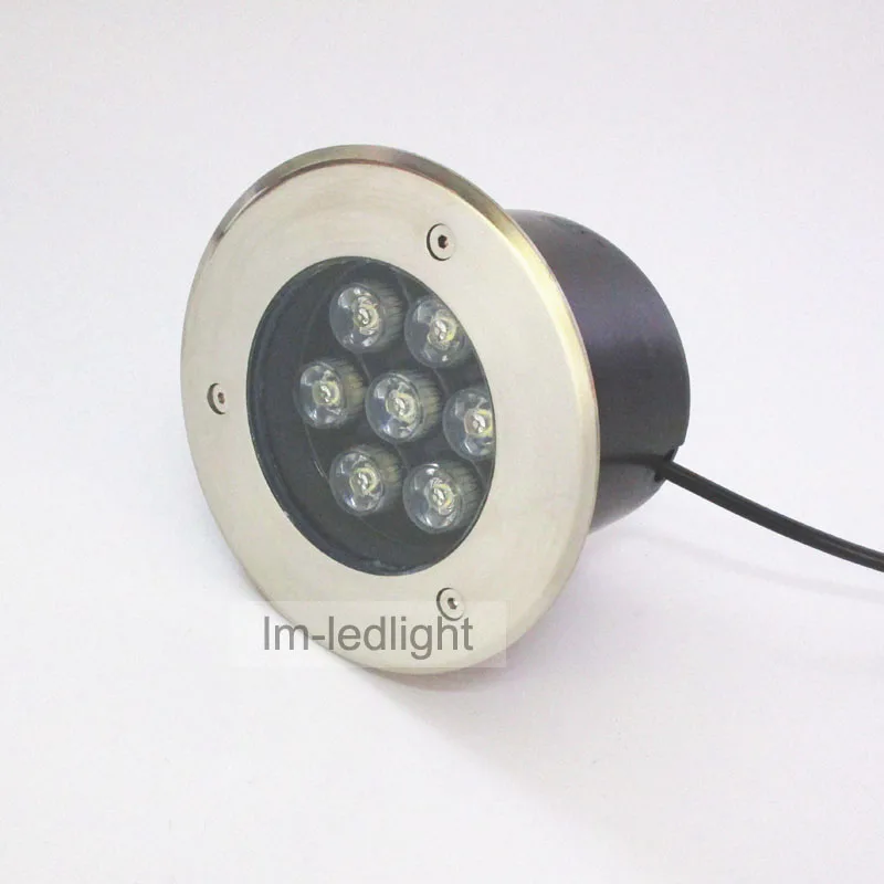 

7W underground garden lights led 85~265V Bridgelux spot led exterieur sol inground lights ip67 free ship 4pcs