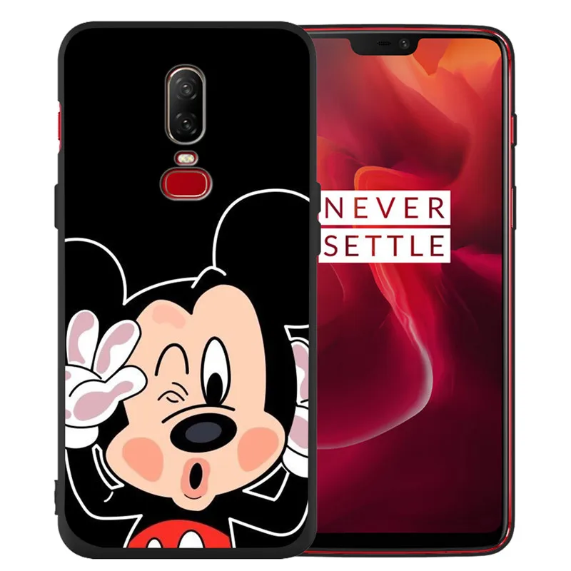 Мультяшный милый Ститч для One plus, 5, 5, 7, Pro, Oneplus, 6, 6 T, чехол для телефона, Funda, Coque Etui, Дональд Дак, силиконовый мягкий ТПУ чехол