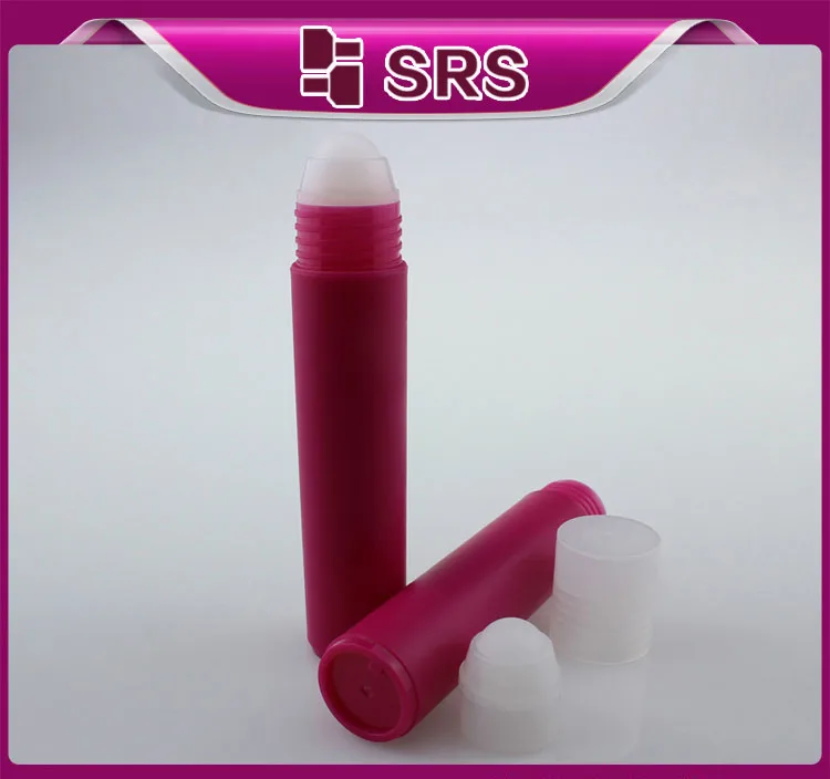 35cc perfume roller container for personal care use rose red 35g Plastic deodorant Roll ball Bottle with lid | Красота и здоровье