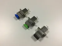 צינור צינור נקבת SC TO LC נקבה היברידי מתאמי מתכת סיבי מחבר אופטי סיבי תיקון צורת מלבן כבל, צינור פנימי zirconia (4)