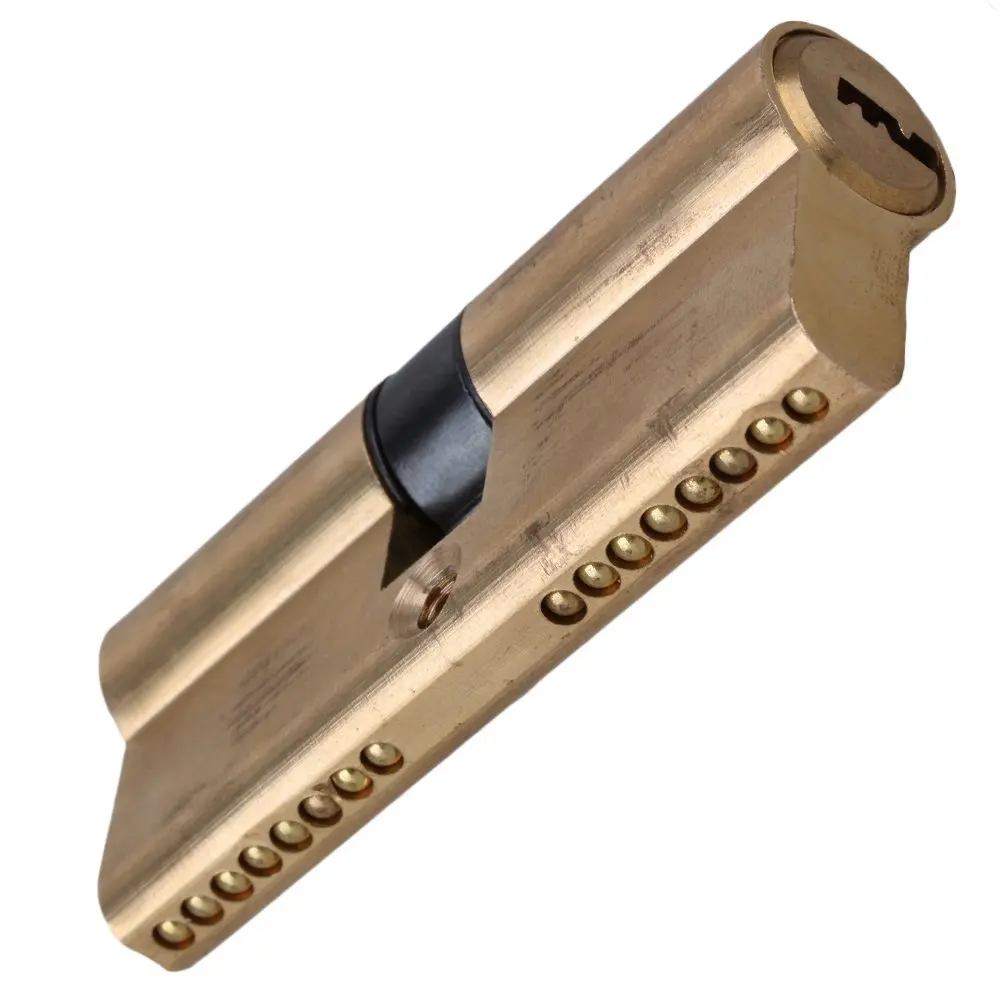 Euro-Profile-Cylinder-Barrel-5-Pin-Lock-Brass-Satin-Nickel-Finish-70mm-With-7-Keys (2)