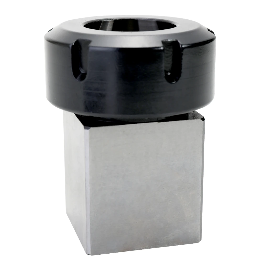 

ER40 Square Collet Chuck Block Holder CNC Tool Hard Steel For Lathe Engraving Machine Hole Drilling