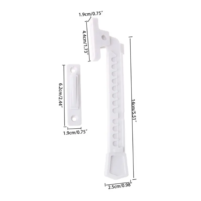 ABS Window Brace With Screws Sash Lock Child Safety Latch Stay Catch Wholesale dropshipping |