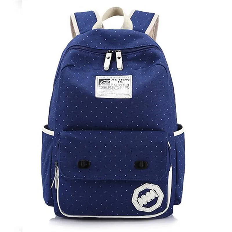 Preppy Style Women Backpack School Bag For Teenager Girls Ladies